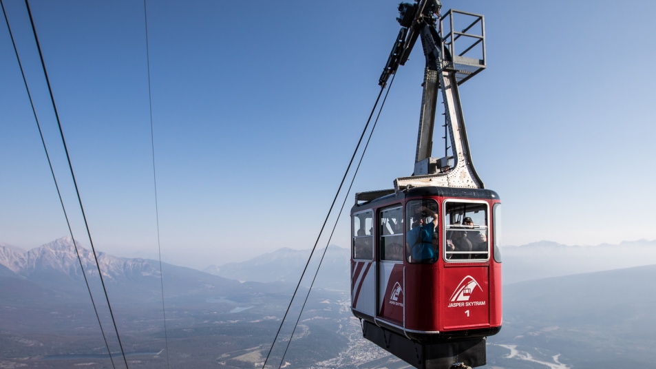 Jasper Sky Tram in Jasper National Park